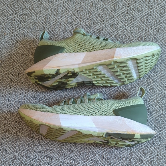 Allbirds Forage Green Tree Flyer Women's Knit Sneakers - Picture 3 of 9